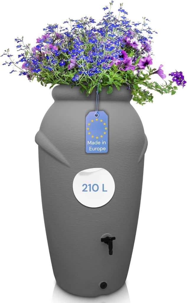 Test : récupérateur d'eau YourCasa® Amphore 210L résistant au gel