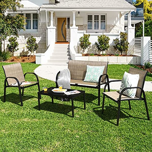 Découvrez notre test complet du mobilier de jardin KOMFOTTEU 4 pièces : qualité, design et durabilité pour votre terrasse et jardin.