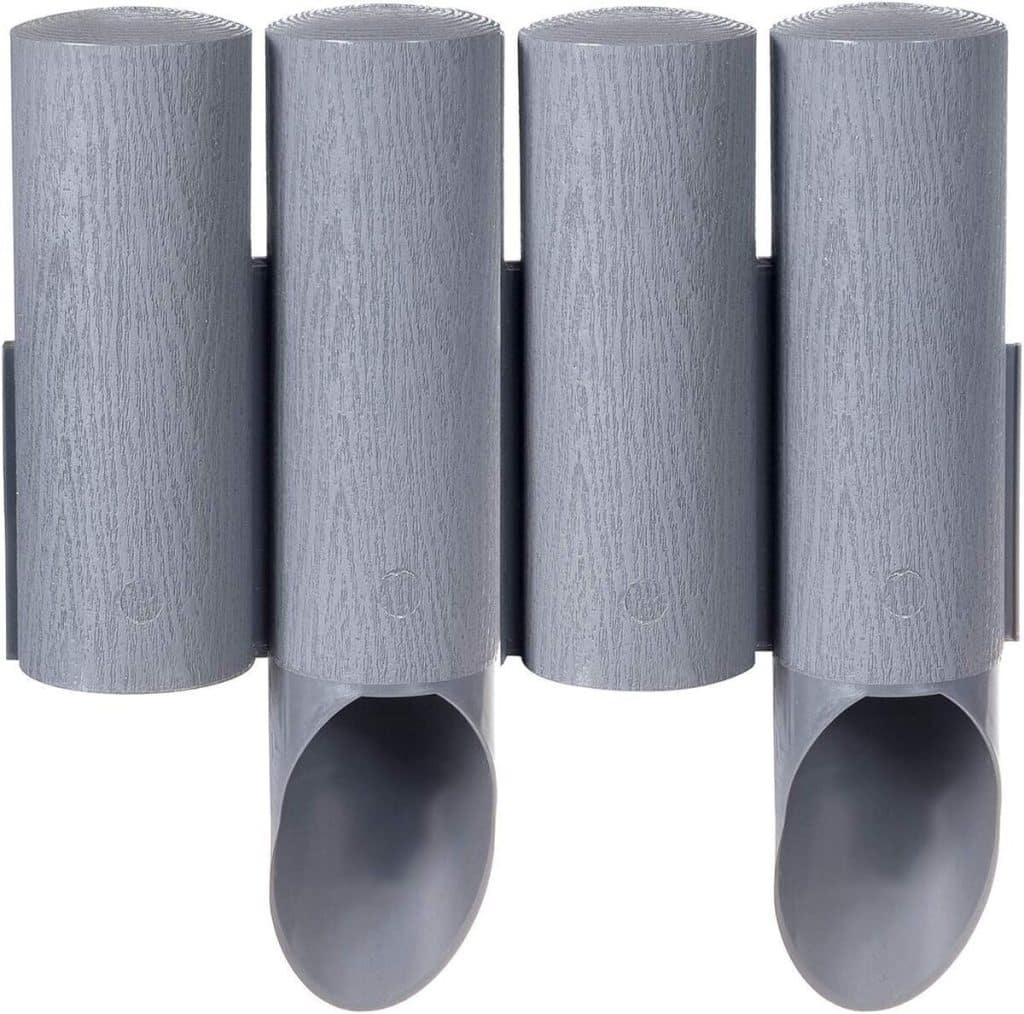 Test : palissade plastique effet bois Cellfast 41, 4 m
