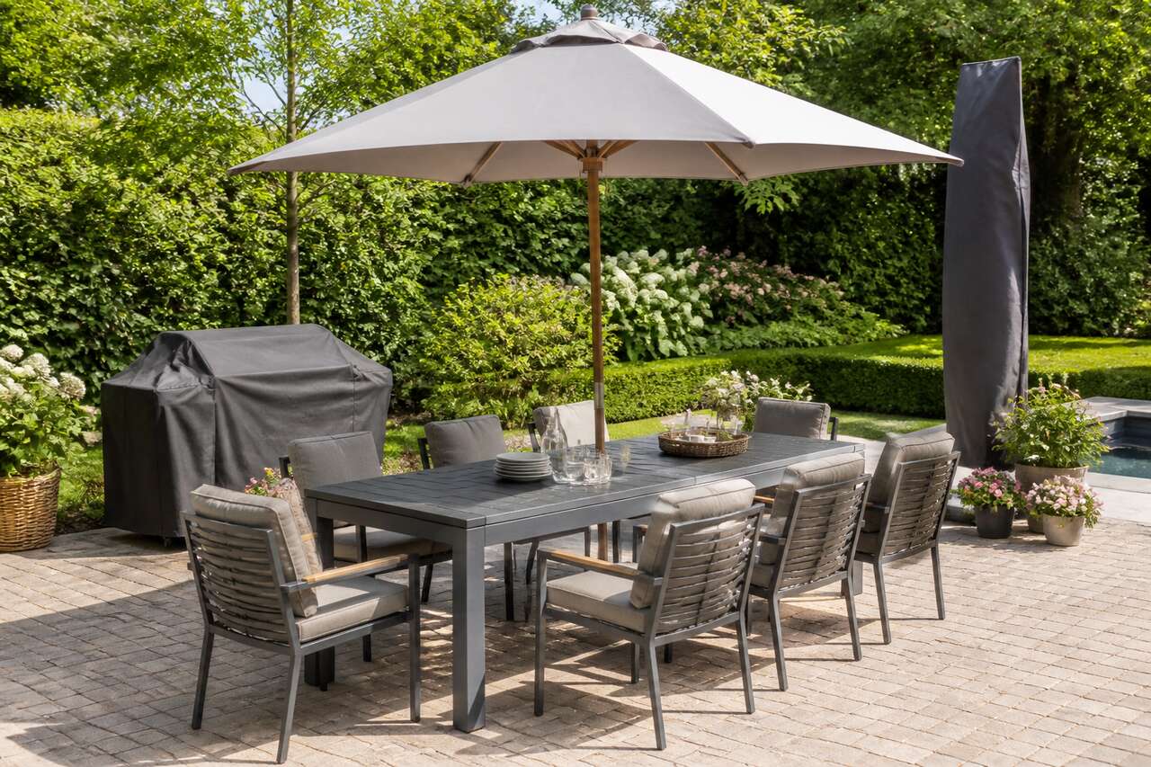Assortir chaises et accessoires: confort, ombrage, protection Assortir chaises et accessoires: confort, ombrage, protection