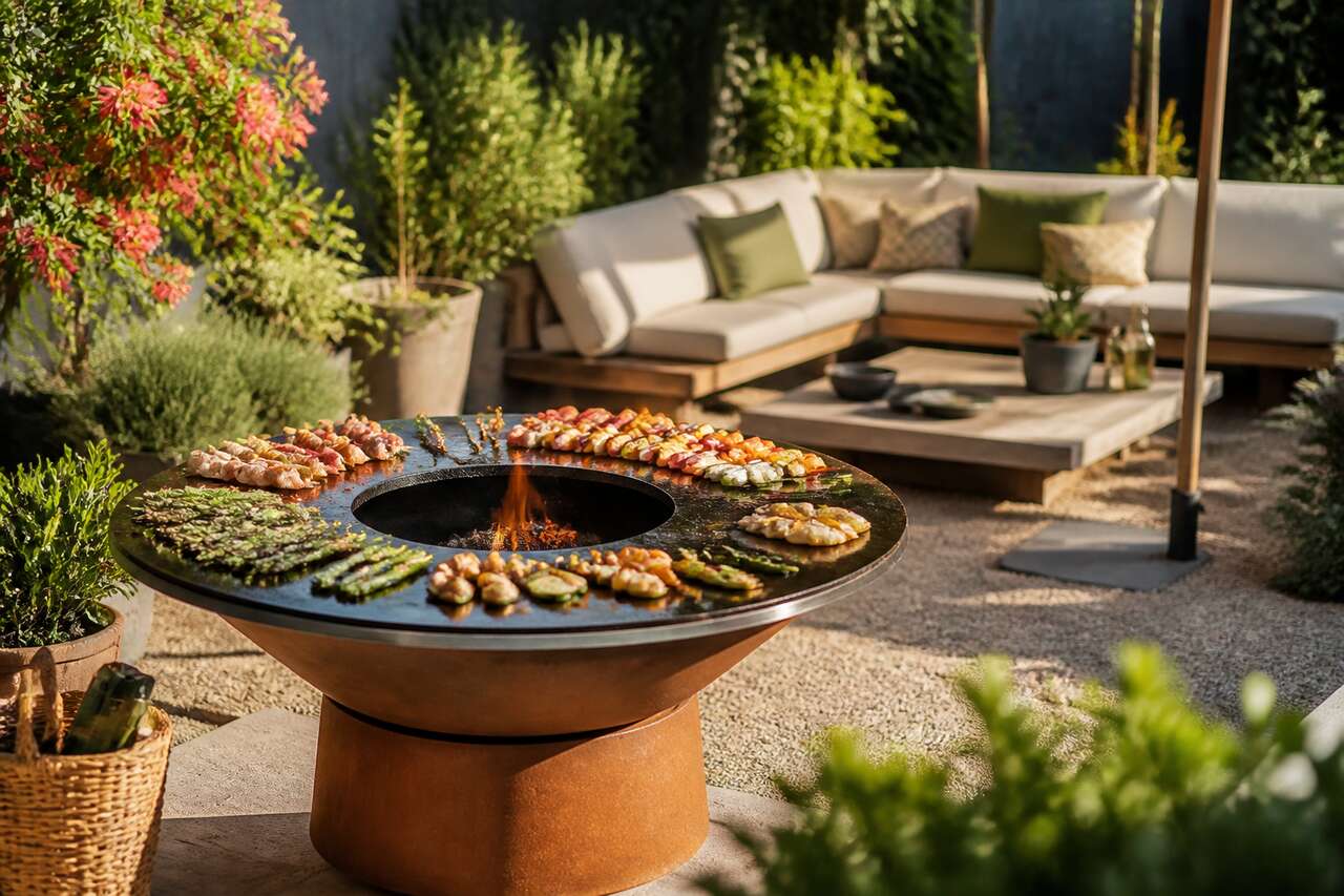 Brasero-plancha : la nouvelle tendance barbecue de l’été Brasero-plancha : la nouvelle tendance barbecue de l’été
