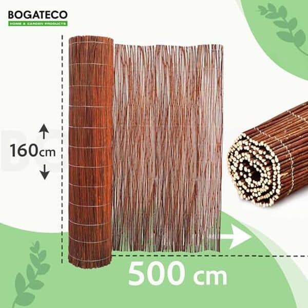 Découvrez notre test complet de la canisse en osier BOGATECO 160x500cm : protection brise-vue durable, installation facile et design naturel pour votre jardin.