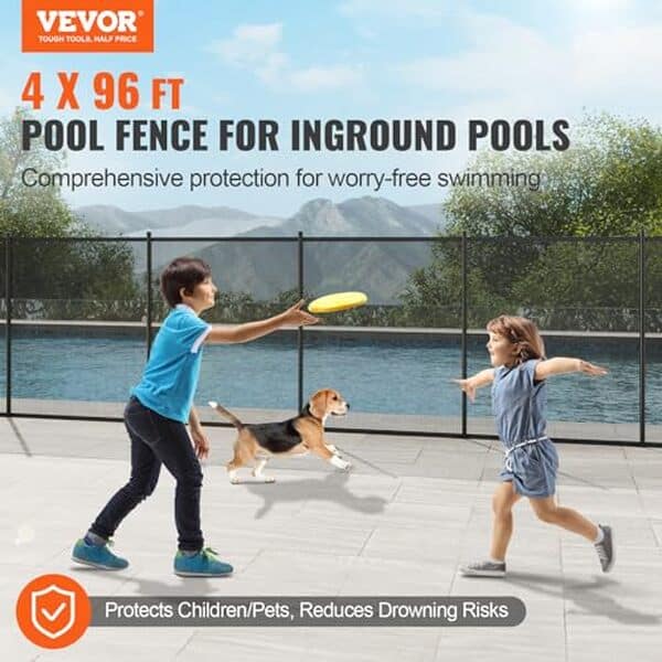 Découvrez notre test complet de la barrière de piscine VEVOR pliable 1, 21x29, 26 m. Avis, avantages, inconvénients et performances détaillées.
