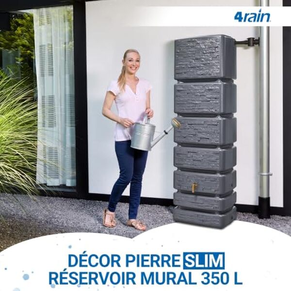 Découvrez notre test détaillé du récupérateur d'eau 4Rain Slim Stone Decor 350 L : caractéristiques, avantages et performances pour économiser l'eau au jardin. 