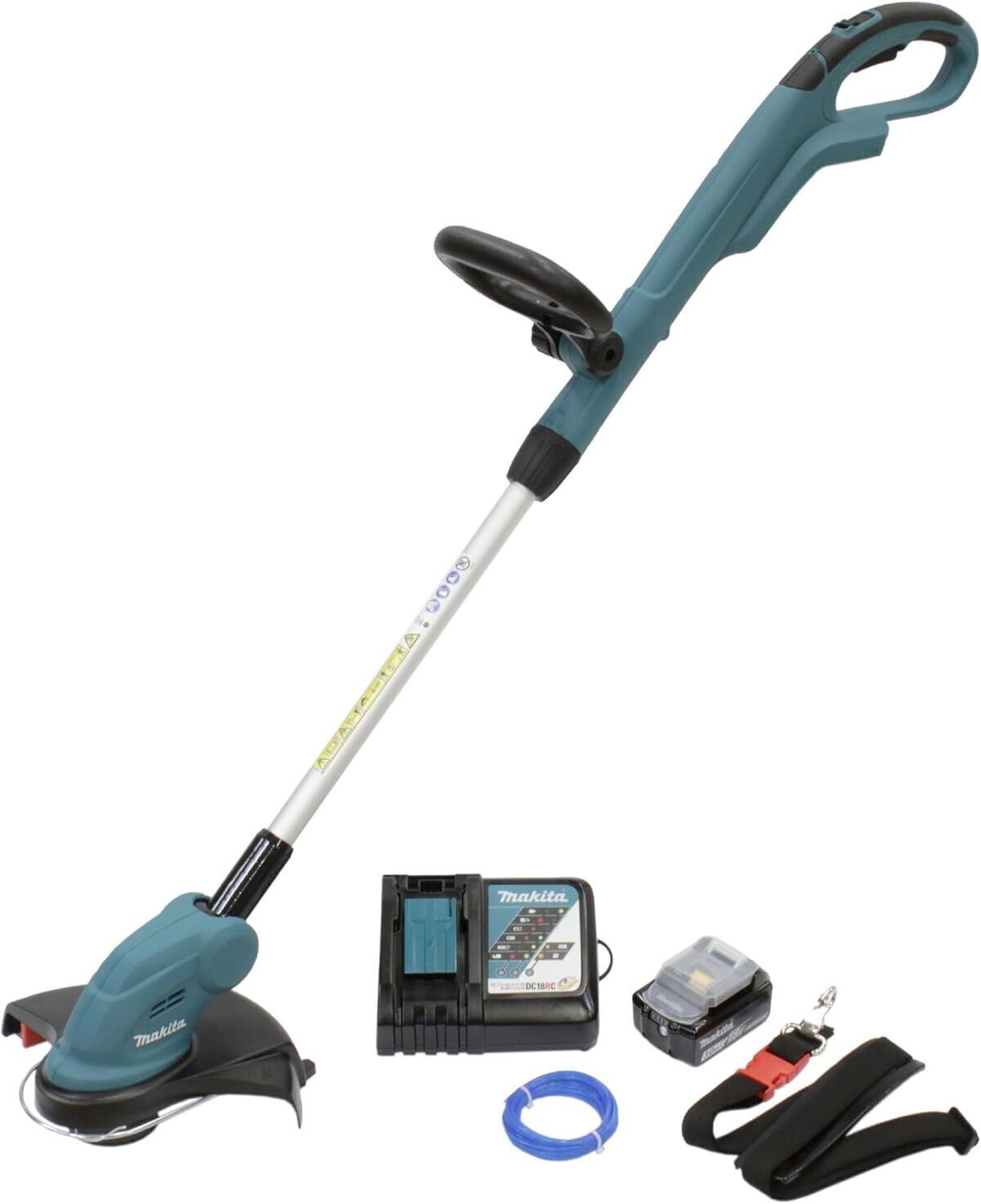 Test : coupe bordure Makita DUR181RF 18V LXT avec chargeur rapide
