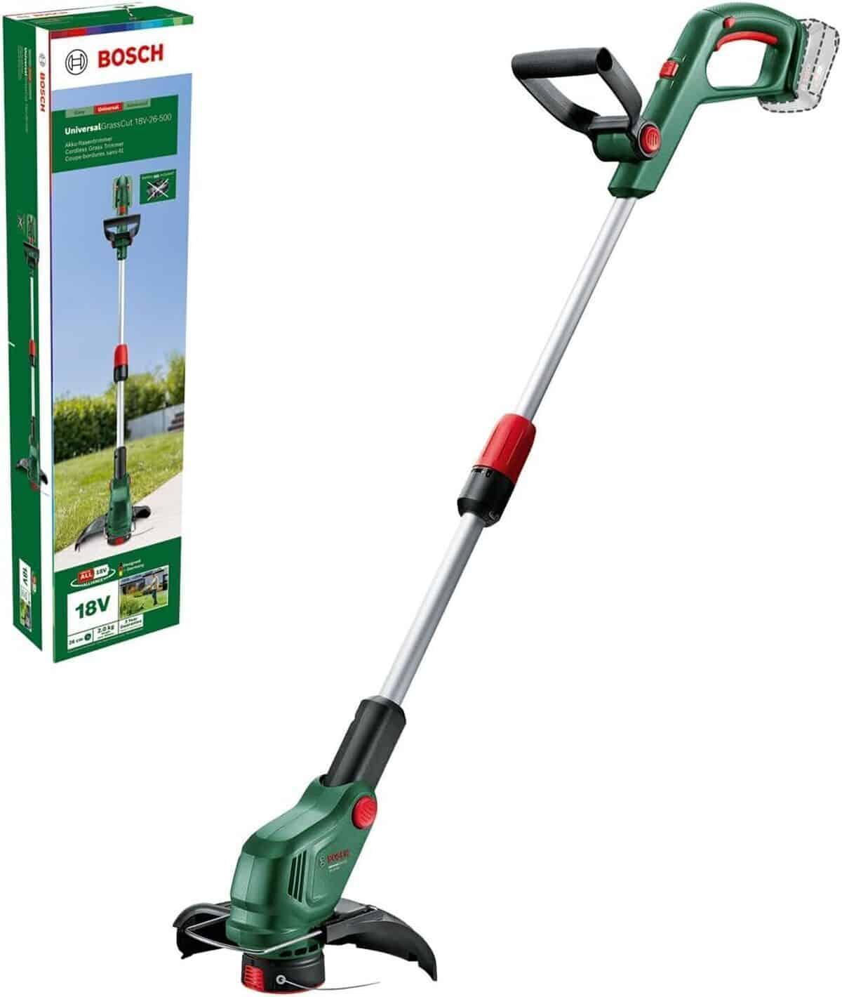 Test : coupe-bordures Bosch UniversalGrassCut 18V-26 sans fil