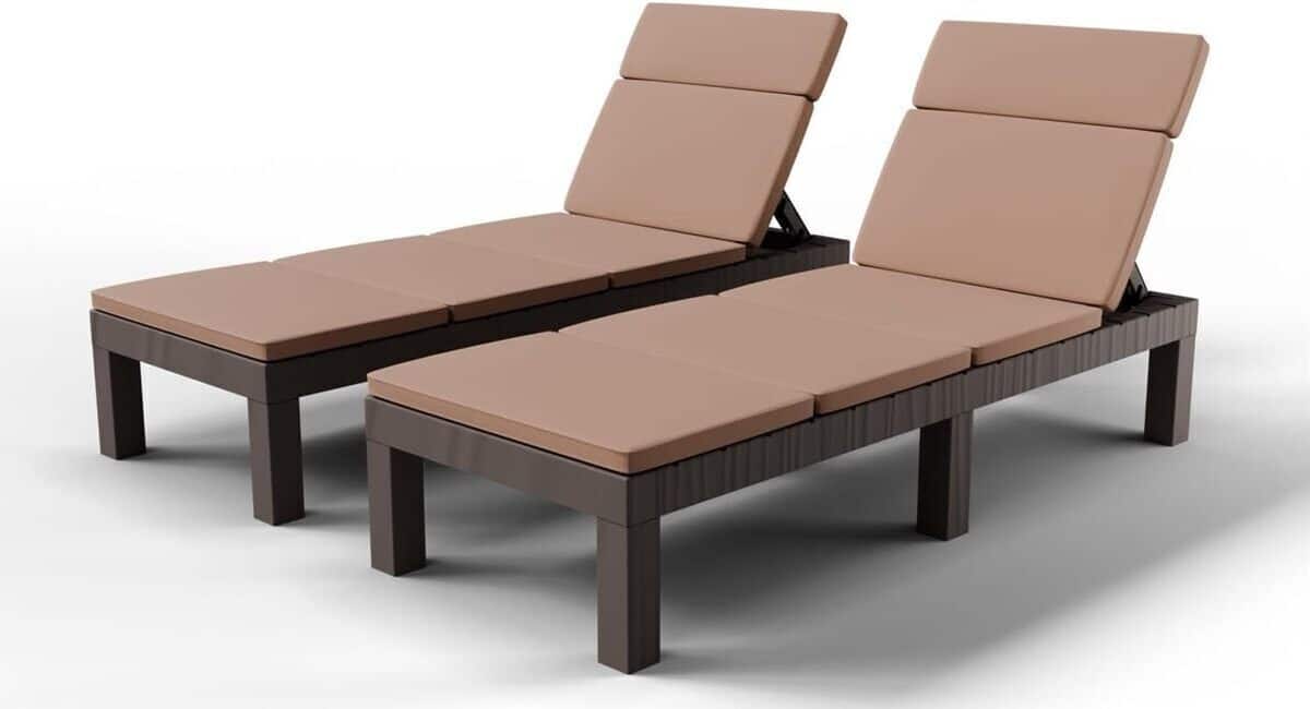 Test Luxirest bain de soleil avec coussin : dossier réglable et confort assuré