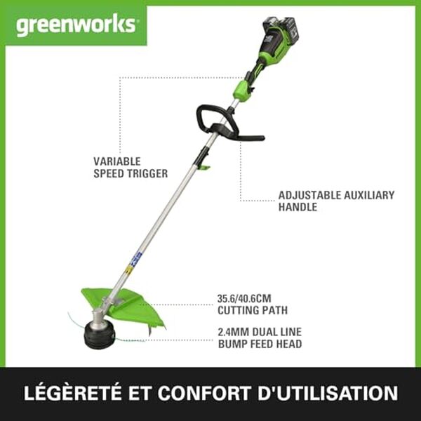 Découvrez notre test complet du coupe-bordures Greenworks GD24X2TXK4x : performances, autonomie et fonctionnalités pour un entretien de jardin sans fil efficace et pratique.
