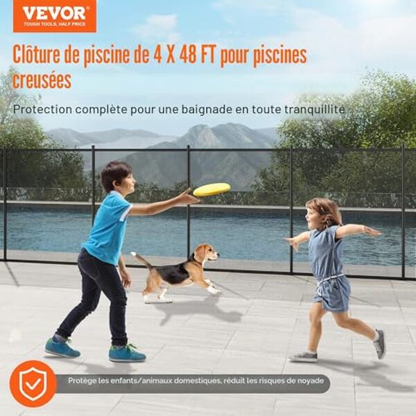 Découvrez notre test complet de la clôture de piscine VEVOR : sécurité renforcée, installation facile et durabilité. Protégez vos proches avec cette solution de barrière de piscine performante et fiable. 