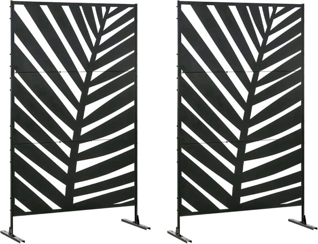 Avis : paravents décoratifs Outsunny pour jardin