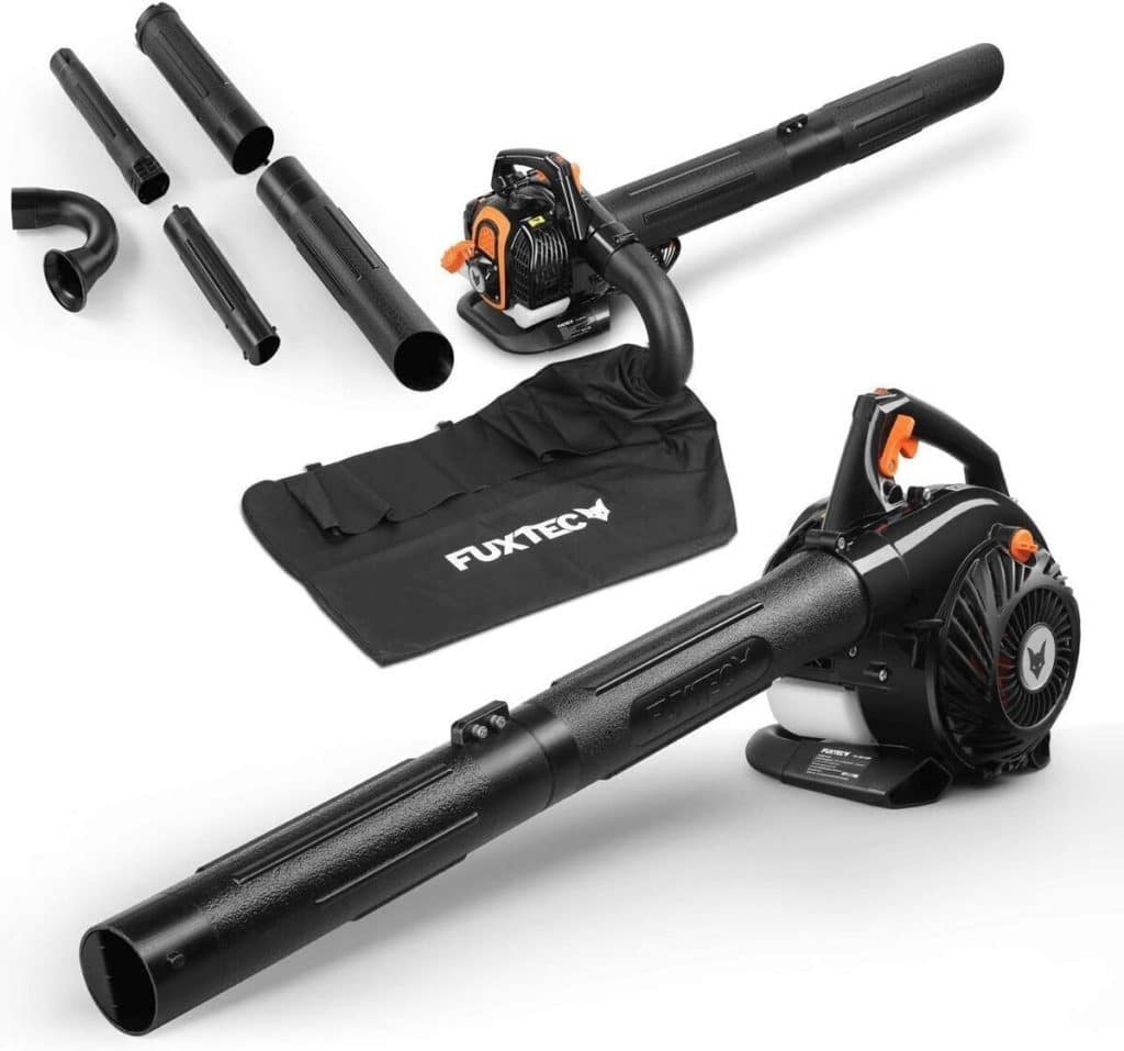 Test : aspirateur souffleur broyeur Fuxtec FX-LBS126P professionnel