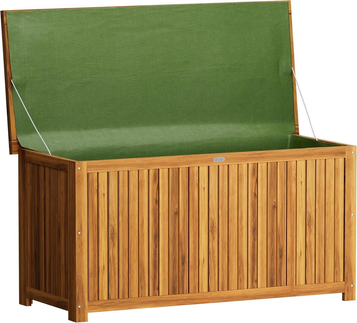 Test du coffre de rangement en bois d'acacia 300L Casaria