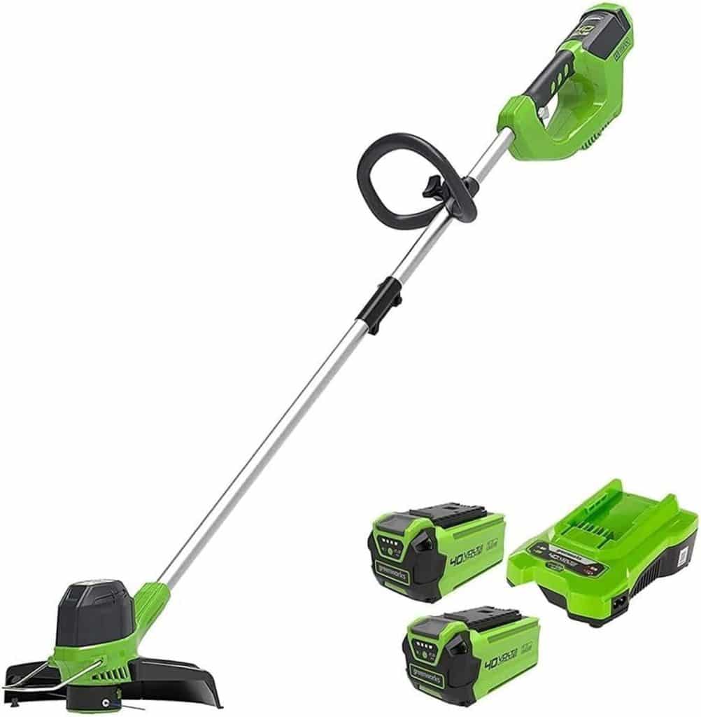 Test : greenworks 40V coupe-bordure G40LTK2X, performance sans fil garantie