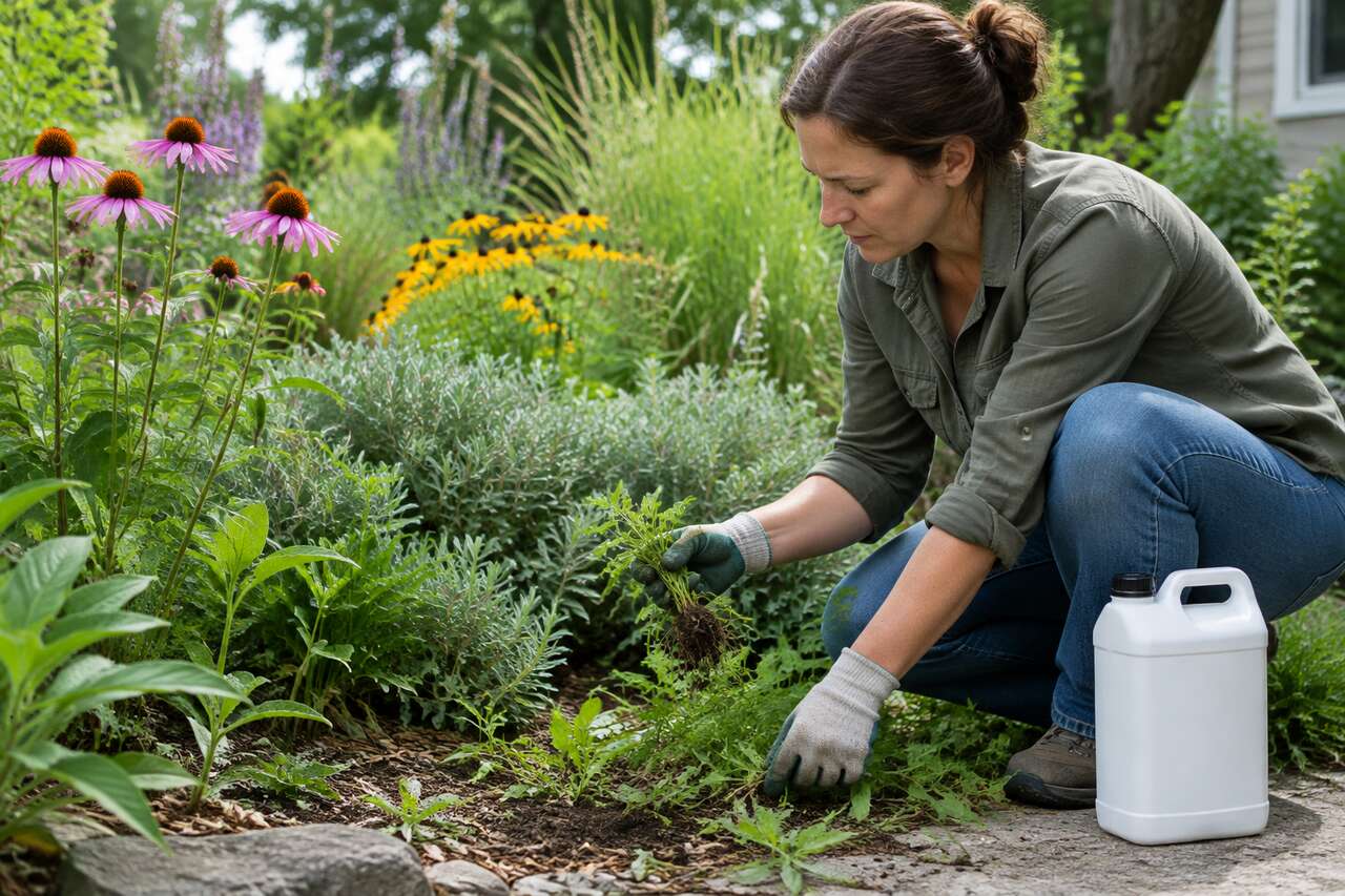 Brûler les mauvaises herbes: ce qui est possible, efficace et prudent Brûler les mauvaises herbes: ce qui est possible, efficace et prudent