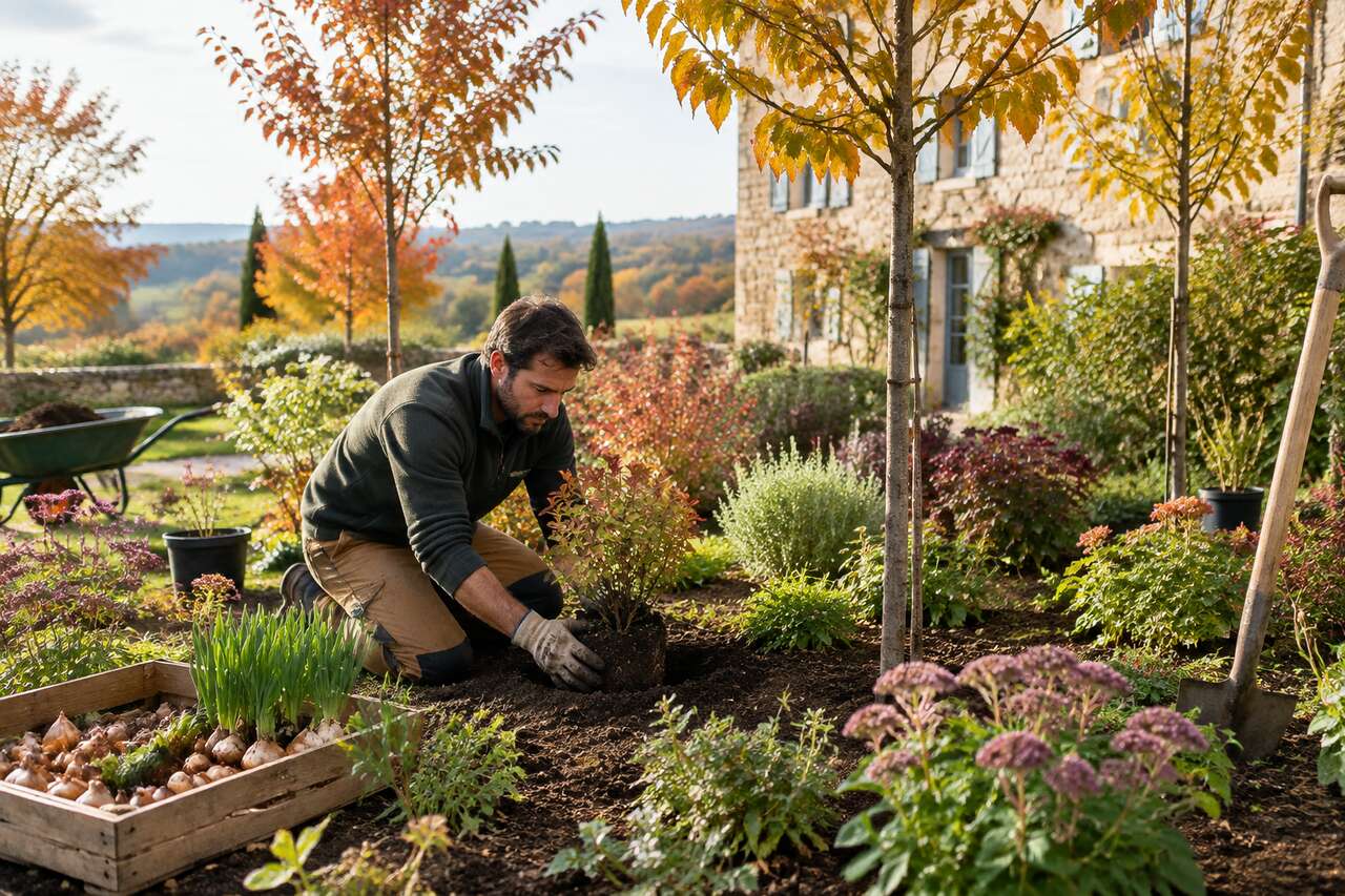 Plantations d’automne: arbres, arbustes, vivaces et bulbes pour un jardin durable Plantations d’automne: arbres, arbustes, vivaces et bulbes pour un jardin durable