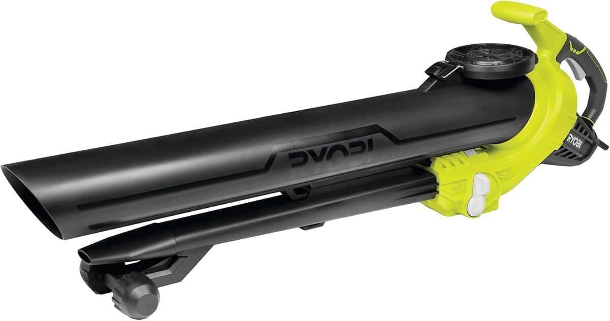 Test : aspirateur souffleur broyeur Ryobi RBV3000CESV - puissant moteur 3000W