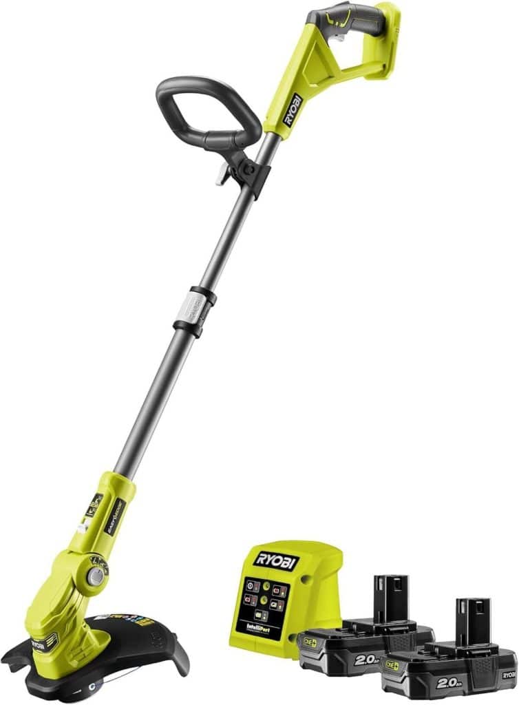 Test du coupe-bordure Ryobi RLT1832-22S 18V