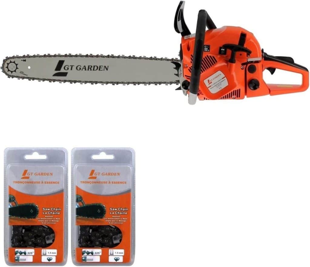 Test GT Garden tronçonneuse thermique 62 cm3